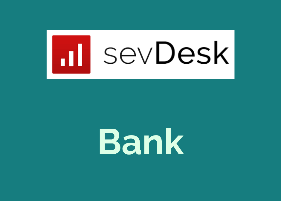 sevDesk – Bank