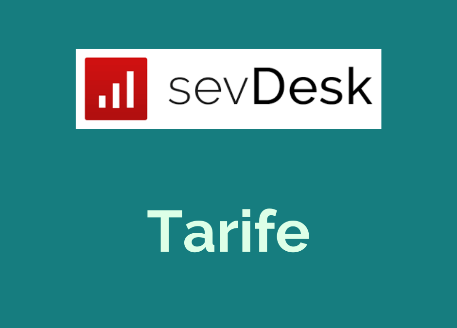 sevDesk – Tarife